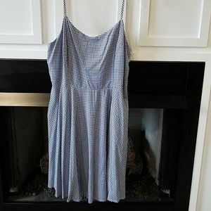 Old Navy Size XL - Blue and White Gingham Dress
